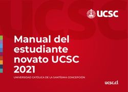Manual del estudiante novato UCSC 2021 - ucsc.cl - Universidad ...