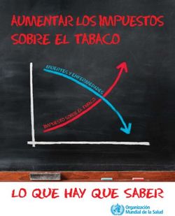 Aumentar los Impuestos Sobre el Tabaco - Lo que hay que saber