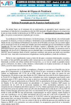 ASAMBLEA GENERAL NACIONAL-2021 - Madrid, 27-05-2021