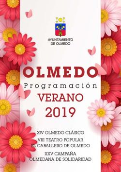 OLMEDO 2019 VERANO - Ayuntamiento de Olmedo