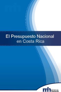 El Presupuesto Nacional en Costa Rica