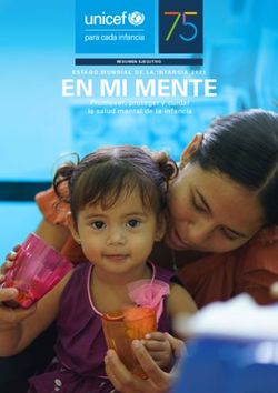 EN MI MENTE Promover, proteger y cuidar la salud mental de la infancia - ESTADO MUNDIAL DE LA INFANCIA 2021 - ReliefWeb