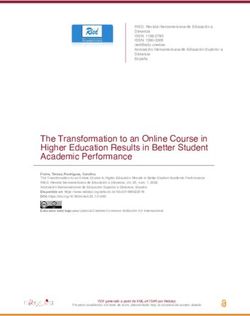 The Transformation to an Online Course in Higher Education Results in Better Student Academic Performance