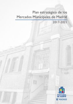 Plan estrat&eacute;gico de los Mercados Municipales de Madrid 2017-2021