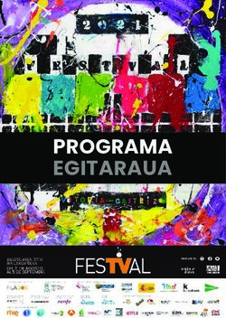 PROGRAMA EGITARAUA - FesTVal de Vitoria