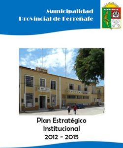 Plan Estratégico Institucional 2012 2015 - Municipalidad Provincial de Ferreñafe