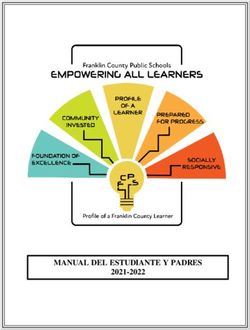 MANUAL DEL ESTUDIANTE Y PADRES 2021-2022