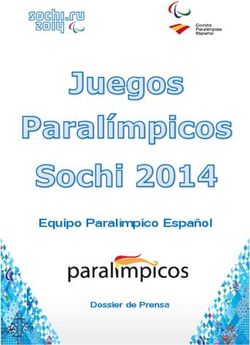 Equipo Paral&iacute;mpico Espa&ntilde;ol - Dossier de Prensa www.paralimpicos.es/Sochi2014