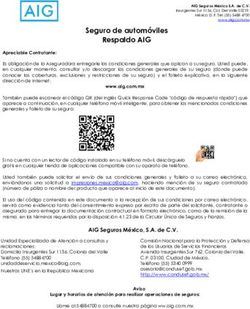 Seguro de automóviles Respaldo AIG - AIG Seguros México