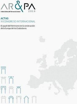 ACTAS XI CONGRESO INTERNACIONAL - El papel del Patrimonio en la construcci&oacute;n de la Europa de los Ciudadanos - U-PAD Unimc