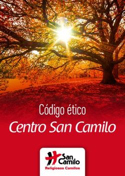 C&oacute;digo &eacute;tico Centro San Camilo