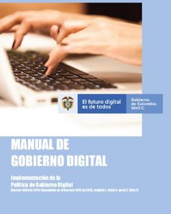 MANUAL DE GOBIERNO DIGITAL - Implementación de la Política de Gobierno Digital