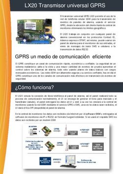 LX20 Transmisor universal GPRS