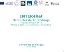 INTER4Ref Materiales de Aprendizaje - Universidad de Glasgow