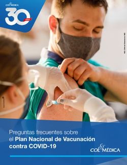 Preguntas frecuentes sobre el Plan Nacional de Vacunación contra COVID-19