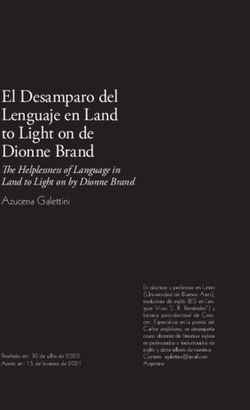 El Desamparo del Lenguaje en Land to Light on de Dionne Brand