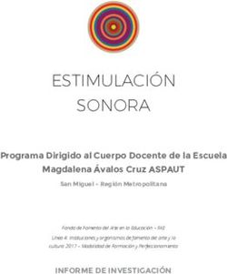 ESTIMULACI&Oacute;N SONORA Programa Dirigido al Cuerpo Docente de la Escuela Magdalena &Aacute;valos Cruz ASPAUT - OI Engine