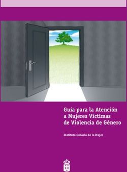 Guía para la Atención a Mujeres Víctimas de Violencia de Género - Instituto Canario de la Mujer