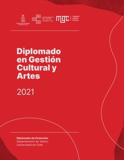 Diplomado en Gestión Cultural y Artes 2021 - Diplomado de Extensión