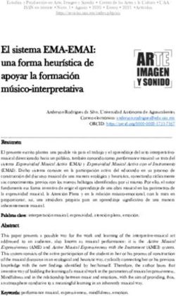 El sistema EMA-EMAI: una forma heur&iacute;stica de apoyar la formaci&oacute;n m&uacute;sico-interpretativa - de Revistas UAA