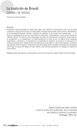 La tradici&oacute;n de Brandi - CHIARA L. M. OCCELLI Traducci&oacute;n de Irene Ruiz Baz&aacute;n - ICCROM