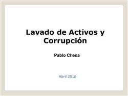 Lavado de Activos y Corrupci&oacute;n - Pablo Chena Abril 2016 - Tea & Deportea