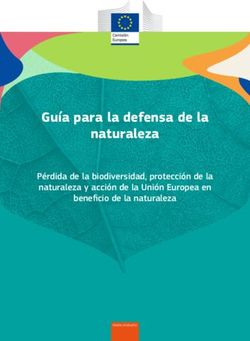 Guía para la defensa de la naturaleza - Pérdida de la biodiversidad, protección de la naturaleza y acción de la Unión Europea en beneficio de la ...