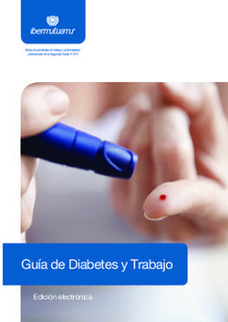 Gu&iacute;a de Diabetes y Trabajo - Gu&iacute;a de Diabetes y Trabajo