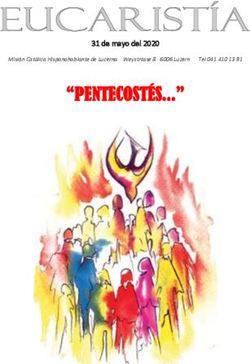 "PENTECOST&Eacute;S " 31 de mayo del 2020 - Misi&oacute;n Cat&oacute;lica Hispanohablante de Lucerna