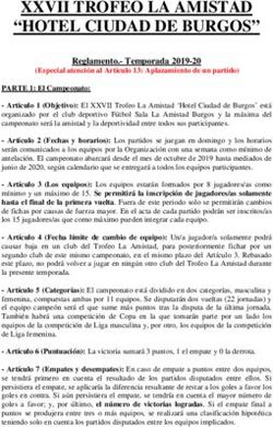 XXVII TROFEO LA AMISTAD "HOTEL CIUDAD DE BURGOS" - Burgos Deporte