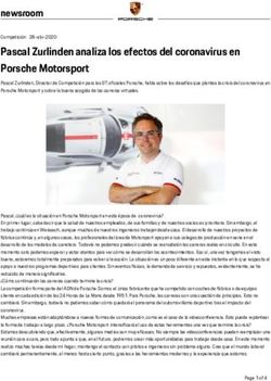 Pascal Zurlinden analiza los efectos del coronavirus en Porsche Motorsport