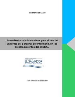 Lineamientos administrativos para el uso del uniforme del personal de enfermer&iacute;a, en los establecimientos del MINSAL - MINISTERIO DE SALUD - San ...