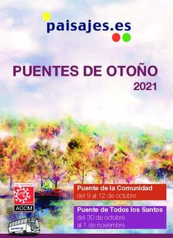 PUENTES DE OTO&Ntilde;O 2021 - Puente de la Comunidad - Paisajes