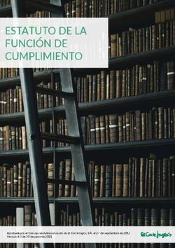 ESTATUTO DE LA FUNCI&Oacute;N DE CUMPLIMIENTO - Aprobada por el Consejo de Administraci&oacute;n de El Corte Ingl&eacute;s, S.A. el 27 de sep embre de 2017 Versi&oacute;n 4.0 ...