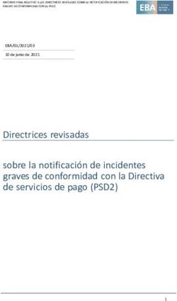 Directrices revisadas sobre la notificaci&oacute;n de incidentes graves de conformidad con la Directiva de servicios de pago (PSD2)