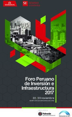 Foro Peruano de Inversión e Infraestructura 2017 - 22/23 noviembre Centro de Convenciones de Lima - Camp 2019