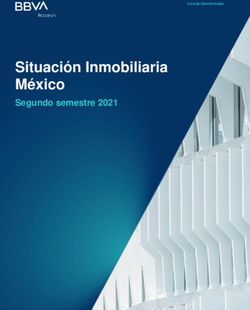 Situación Inmobiliaria México - Segundo semestre 2021 - BBVA