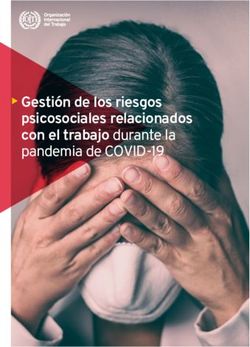 Gesti&oacute;n de los riesgos psicosociales relacionados con el trabajo durante la pandemia de COVID-19 - ILO