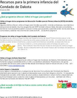 Recursos para la primera infancia del Condado de Dakota