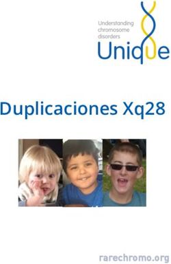 Duplicaciones Xq28 - rarechromo.org