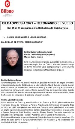 BILBAOPOES&Iacute;A 2021 - RETOMANDO EL VUELO - Del 15 al 24 de marzo en la Biblioteca de Bidebarrieta - Kulturklik
