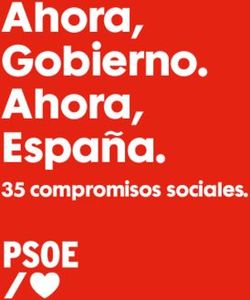 Ahora, Gobierno. Ahora, Espa&ntilde;a - 35 compromisos sociales - cloudfront.net