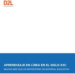 APRENDIZAJE EN LÍNEA EN EL SIGLO XXI: MUCHO MÁS QUE UN REPOSITORIO DE MATERIAL EDUCATIVO - Unibe