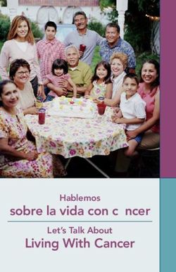 Sobre la vida con cáncer Living With Cancer - Hablemos Let's Talk About
