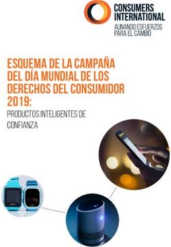 Esquema de la campaña del Día Mundial de los Derechos del Consumidor 2019: Productos inteligentes de confianza