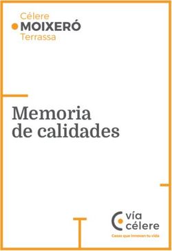 Memoria de calidades - MOIXERÓ Célere - Fotocasa.es