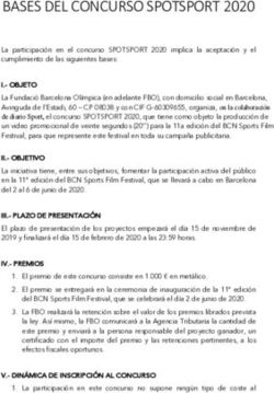 BASES DEL CONCURSO SPOTSPORT 2020 - BCN Sports ...