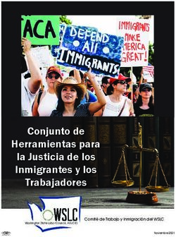 Conjunto de Herramientas para la Justicia de los Inmigrantes y los Trabajadores - Comit&eacute; de Trabajo y Inmigraci&oacute;n del WSLC