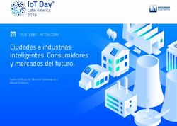 Ciudades e industrias inteligentes. Consumidores y mercados del futuro - 10 DE JUNIO - HILTON CDMX - iotdayla
