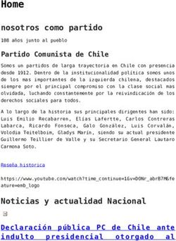 Home nosotros como partido - 108 años junto al pueblo